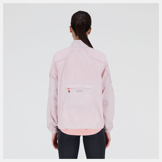 Lady Printed Impact Run Light Pack Jacket